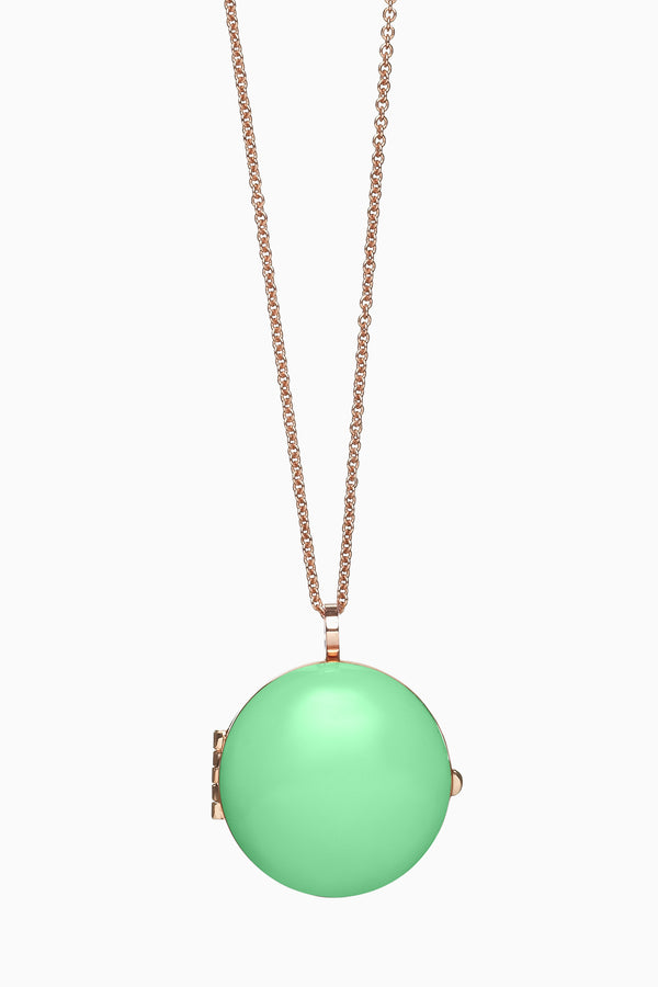 Classic Cabochon Locket, Choose from 15 Colours</br>MADE TO ORDER