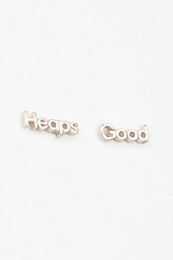 Heaps Good Studs in Sterling Silver, Zoom View