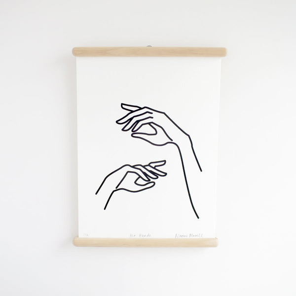 Her Hands, Giclée Print