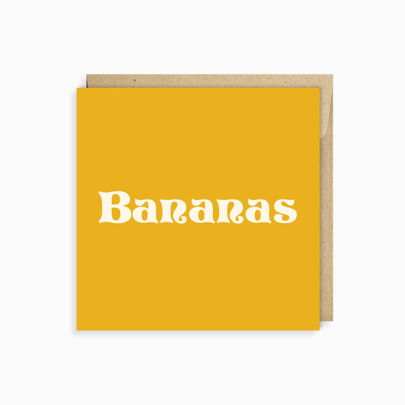 Bananas Card