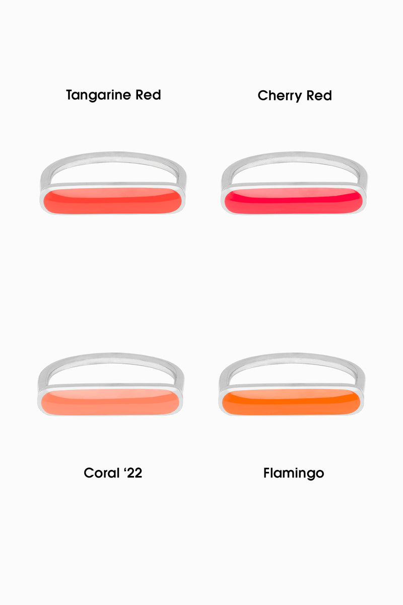 Custom Stacker Ring, </br>Choose from 24 Colours </br>MADE TO ORDER
