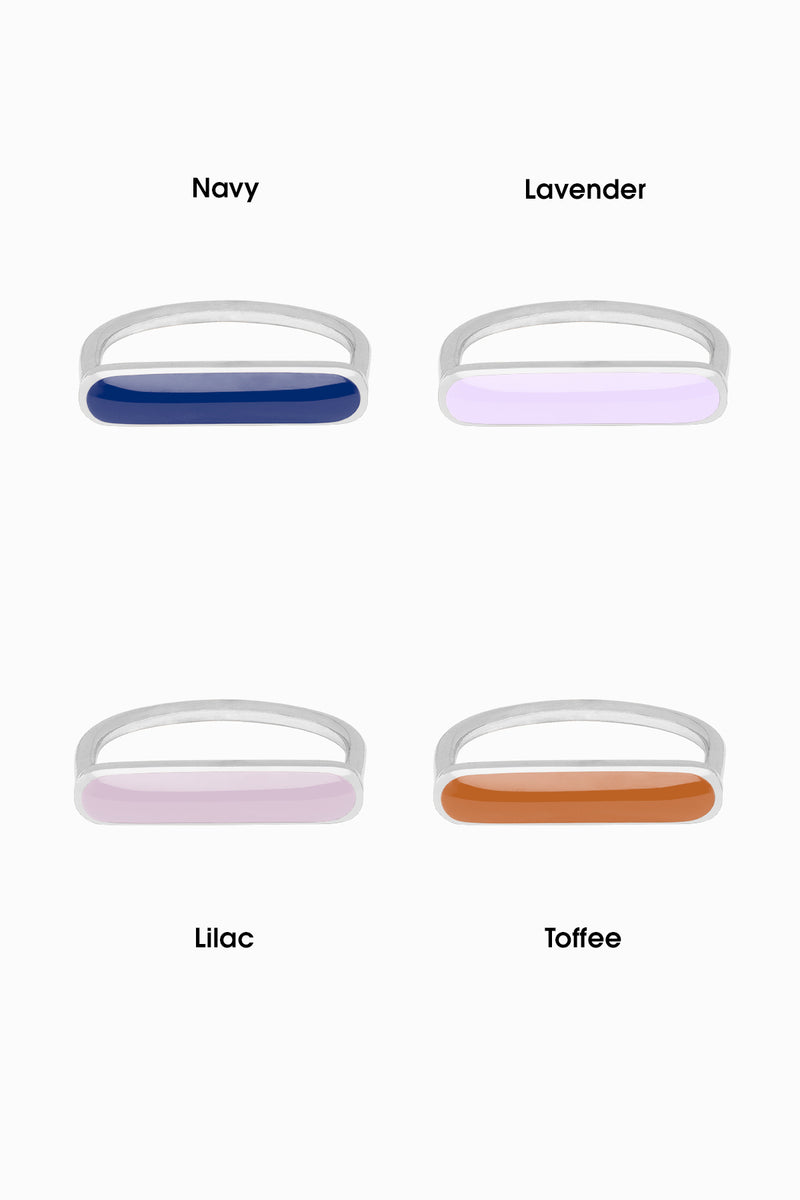 Custom Stacker Ring, </br>Choose from 24 Colours </br>MADE TO ORDER