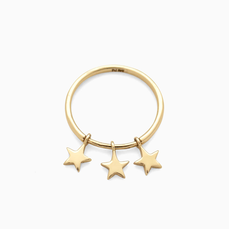 Starlight Ring, Golden Brass