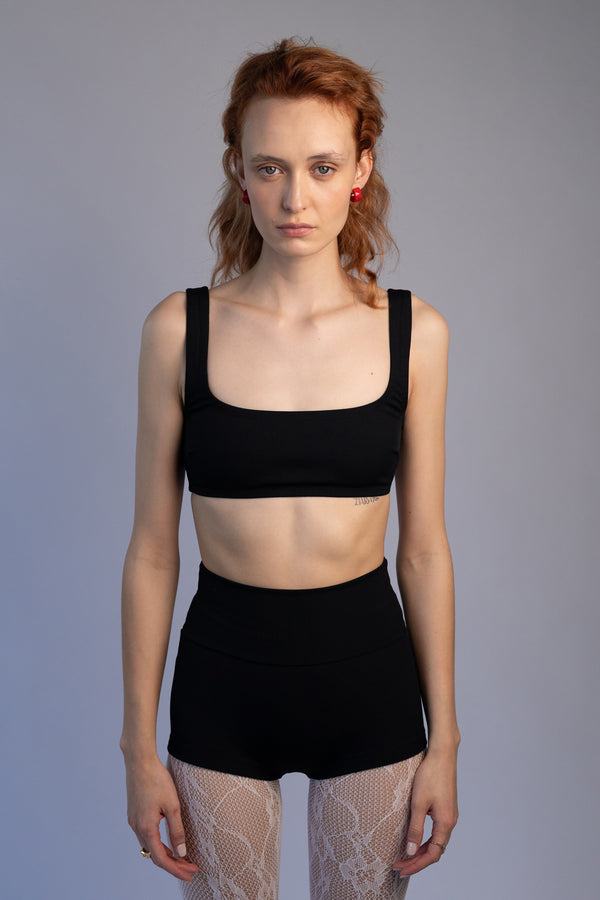 Boy Leg Shorts, Licorice