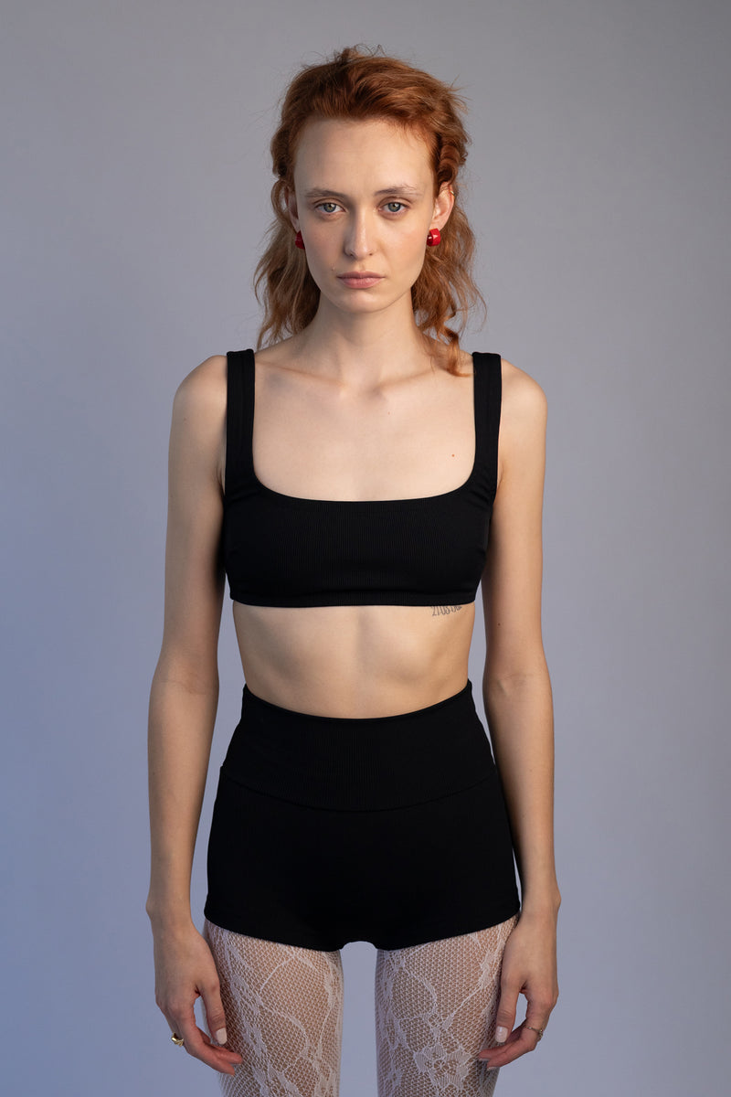 Boy Leg Shorts, Licorice