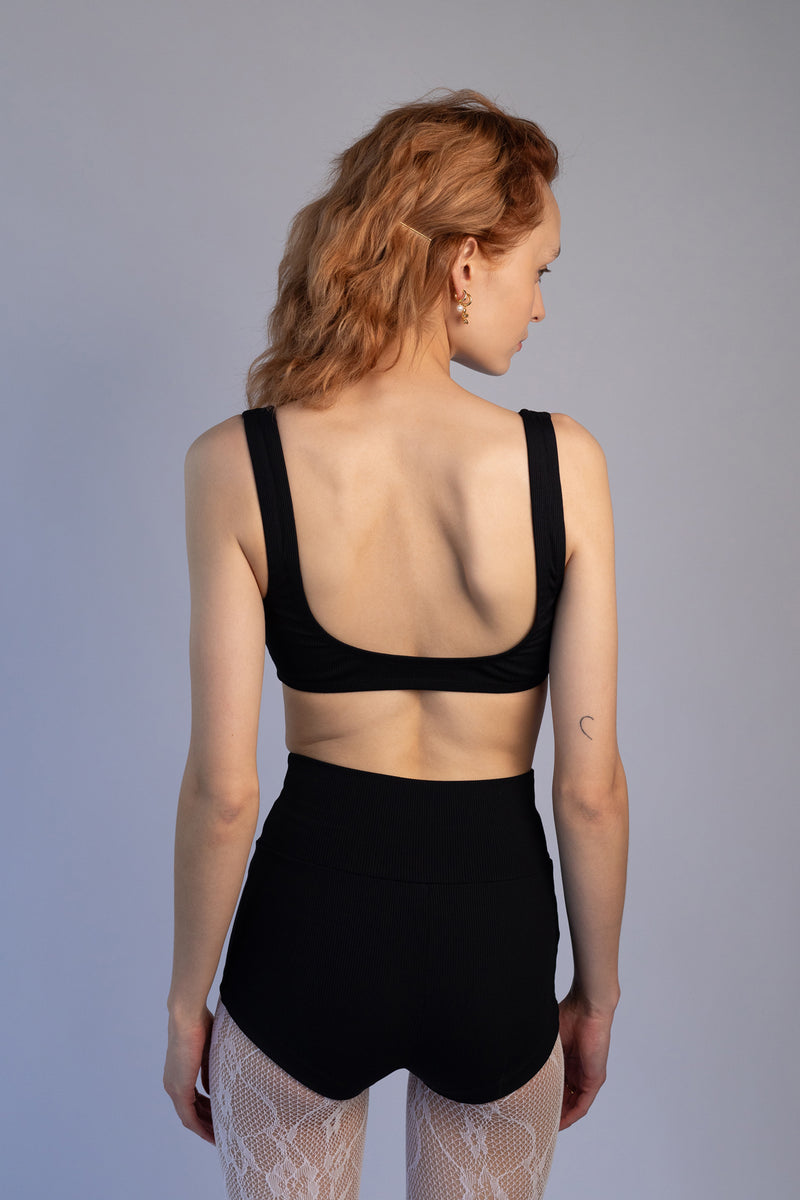 Boy Leg Shorts, Licorice