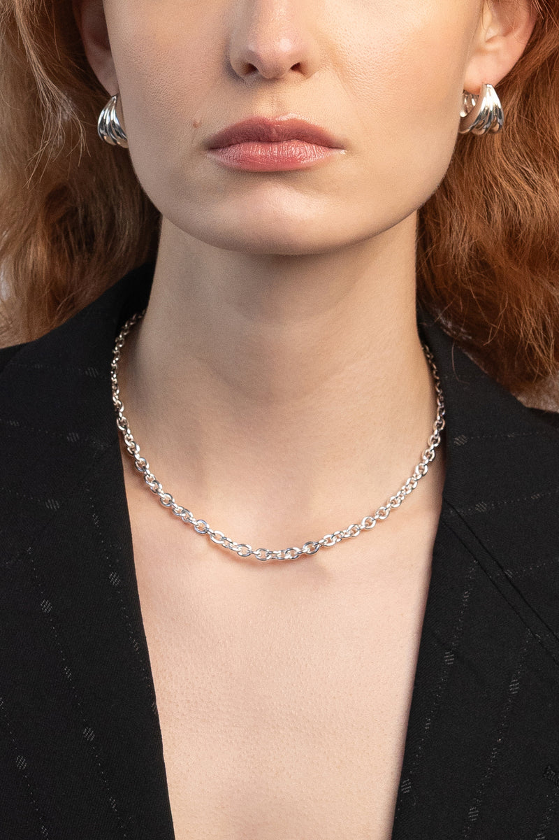 Dainty Forte Chain, Sterling Silver