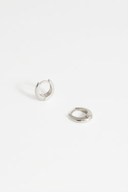 Naomi Murrell Eclipse Hoops Silver