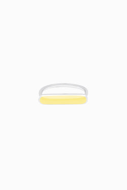 Stacker Ring, Lemon Butter, Sterling Silver