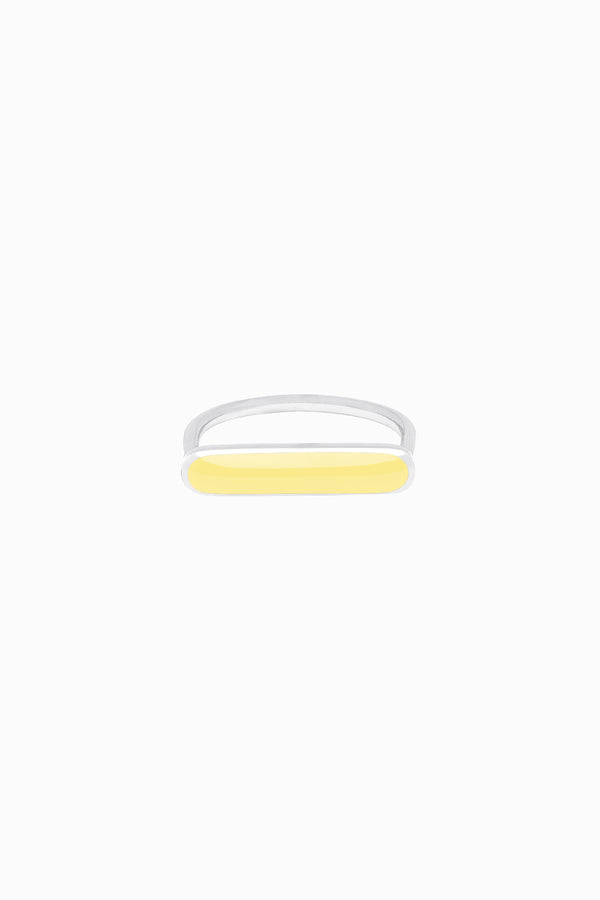 Stacker Ring, Lemon Butter, Sterling Silver