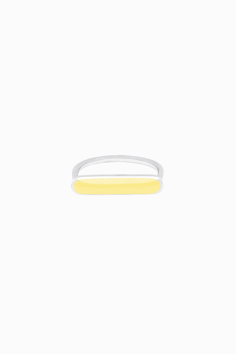 Stacker Ring, Lemon Butter, Sterling Silver