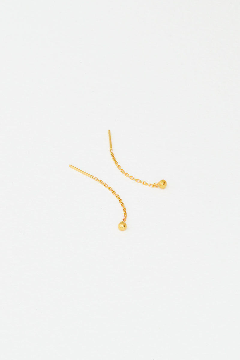 Tiny Ball Threads, Gold Plate, Detail View