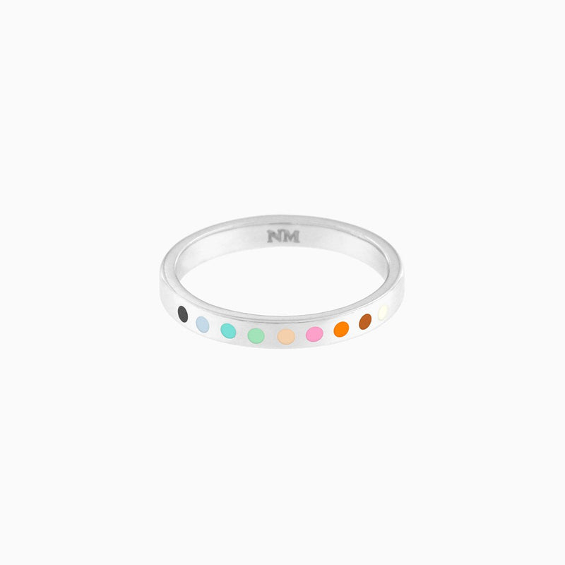 Confetti Ring Sterling Silver