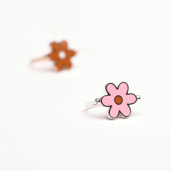 Daisy Flip Ring</br>Milkshake + Cinnamon</br>(SPECIAL ORDER)