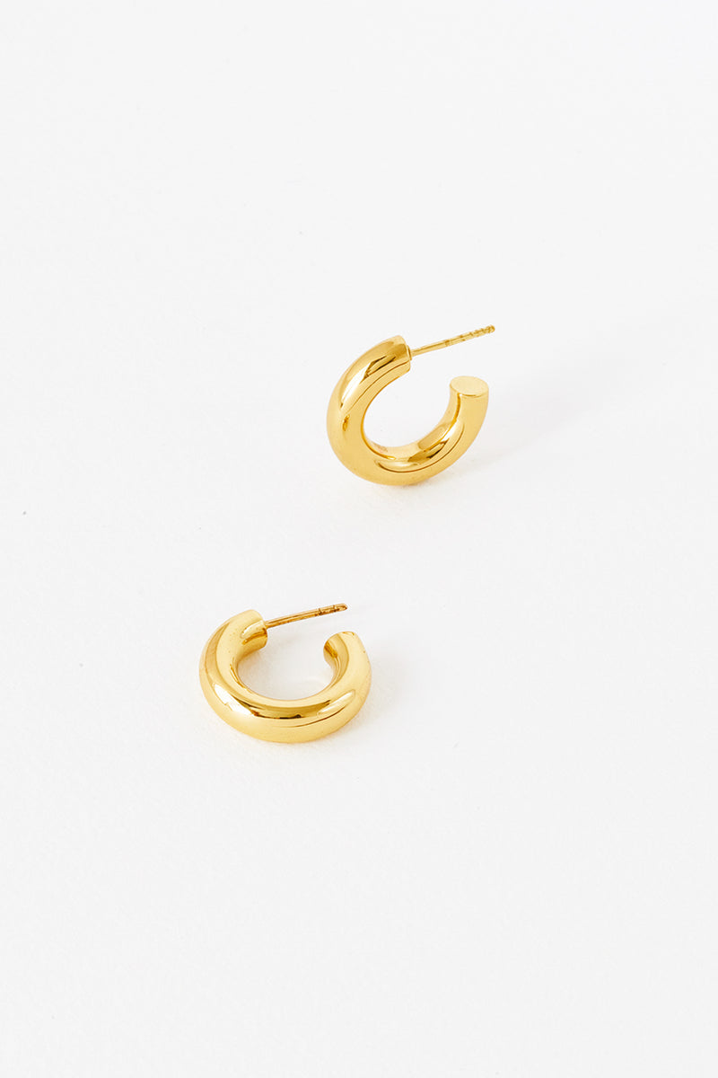 Big Hunk Earrings in Gold Vermeil Zoom