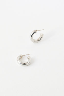 Big Hunk Earrings in Sterling Silver Zoom