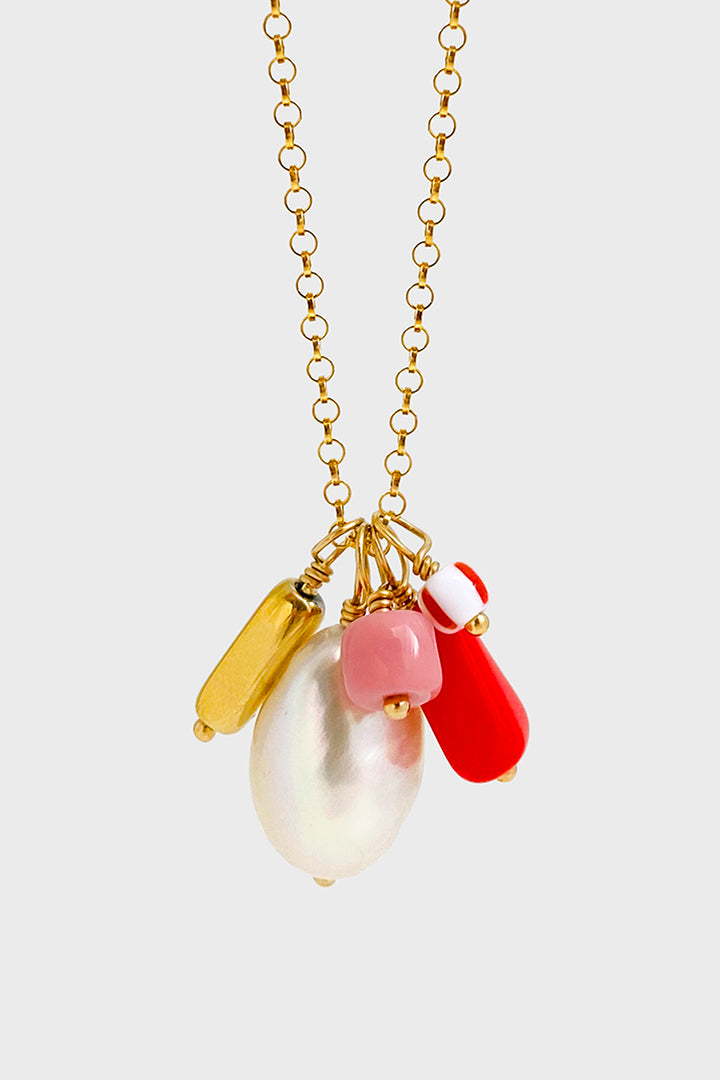 Bonbon Necklace, Strawberry