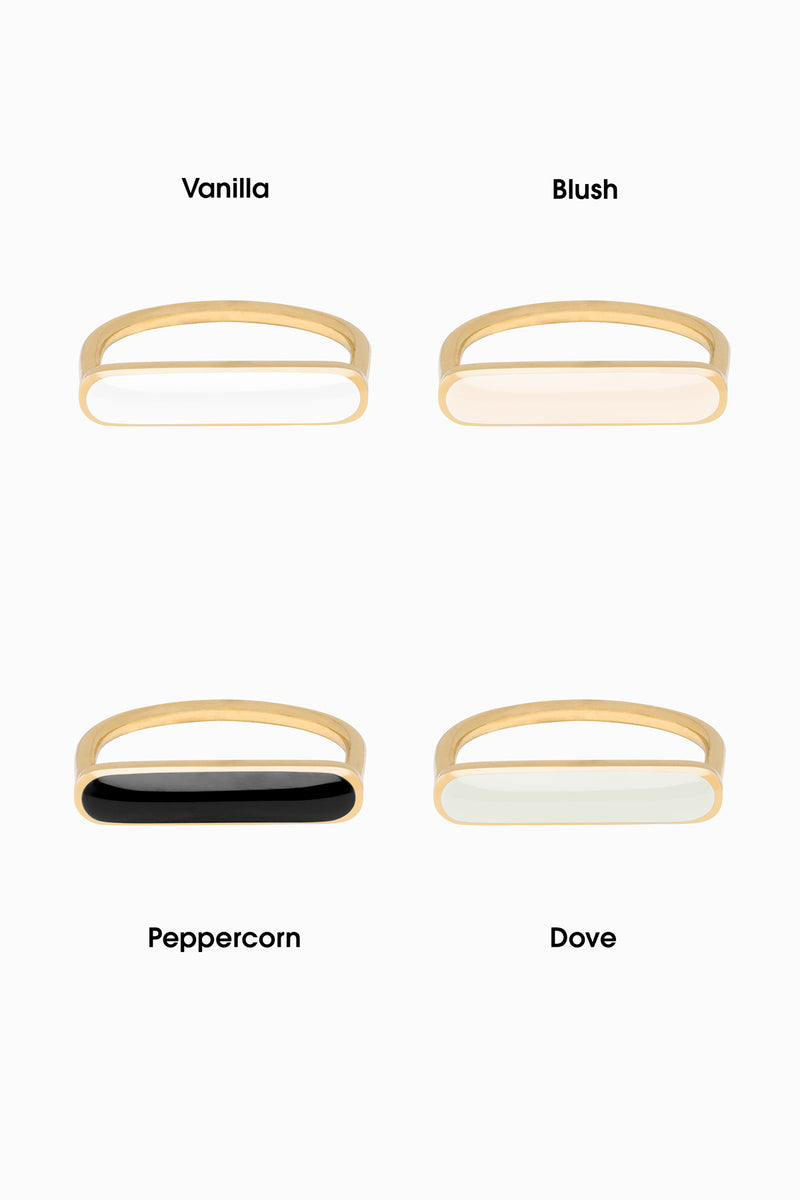 Custom Stacker Ring, </br>Choose from 24 Colours </br>(SPECIAL ORDER)