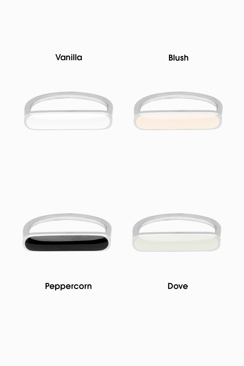 Custom Stacker Ring, </br>Choose from 24 Colours </br>(SPECIAL ORDER)
