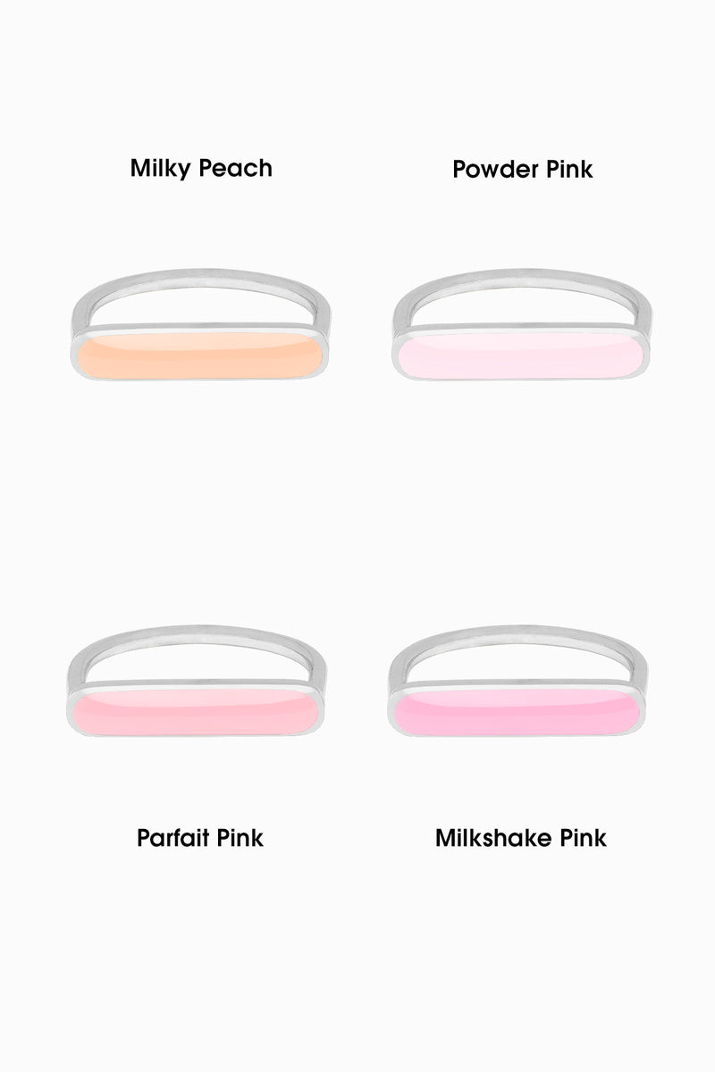 Custom Stacker Ring, </br>Choose from 24 Colours </br>(SPECIAL ORDER)