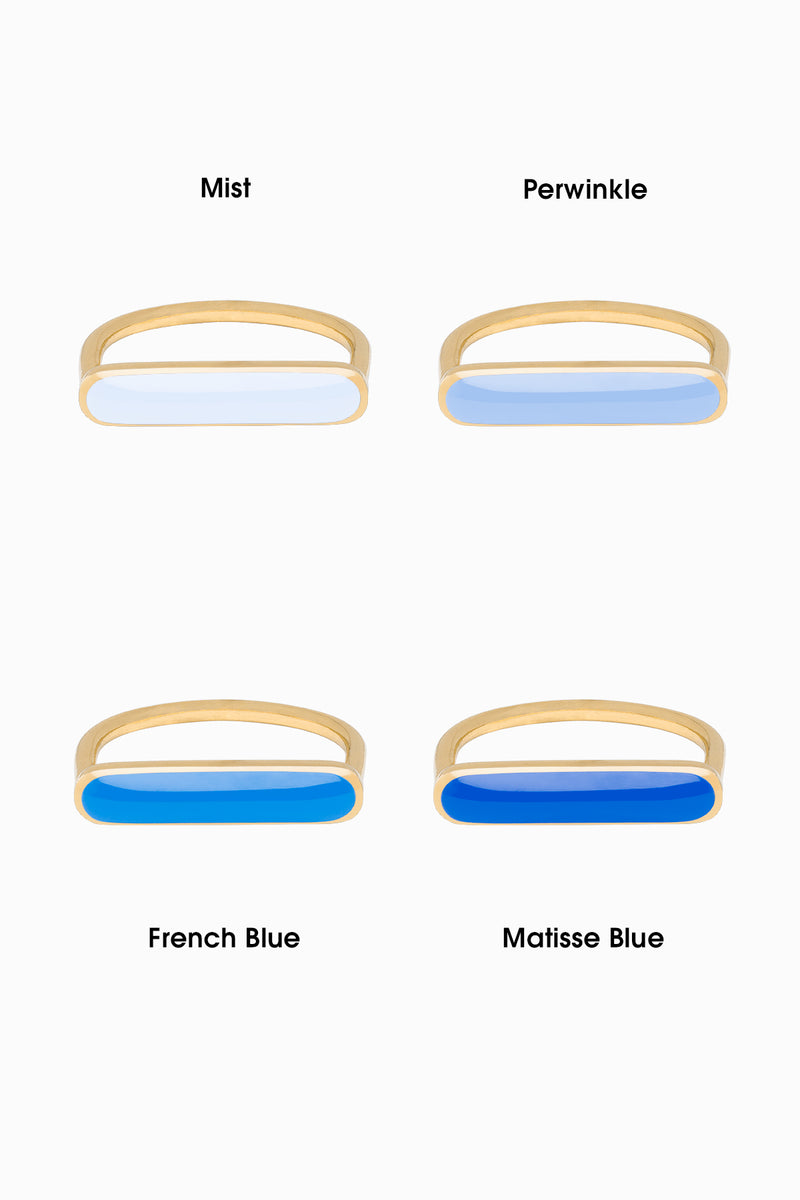 Custom Stacker Ring, </br>Choose from 24 Colours </br>(SPECIAL ORDER)