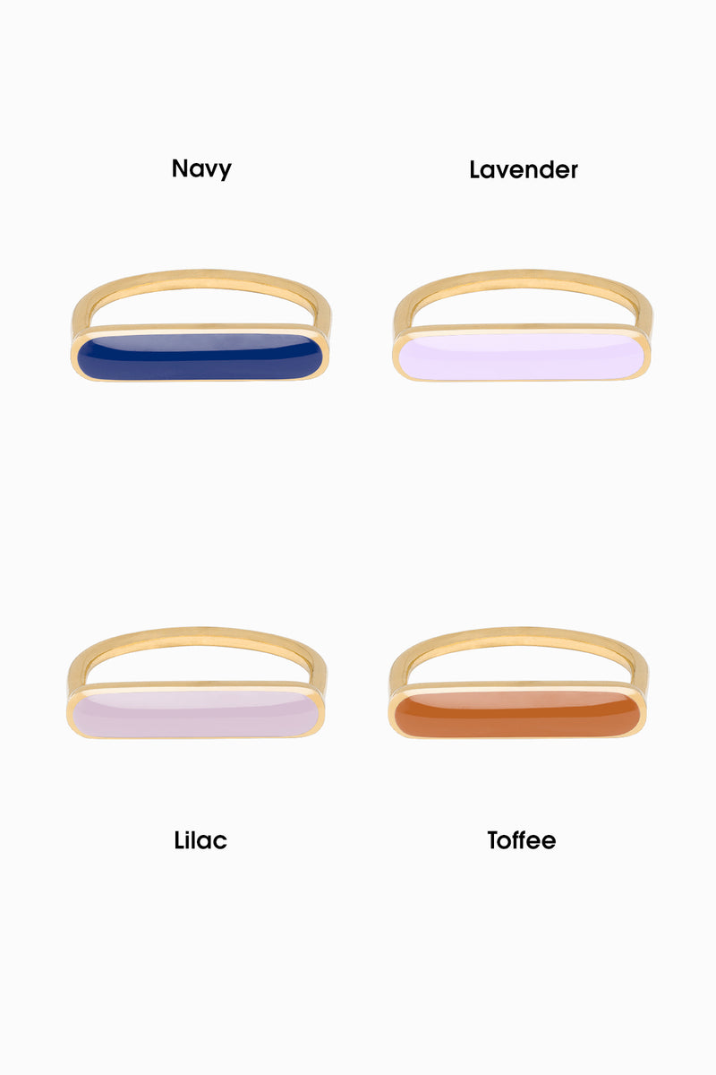 Custom Stacker Ring, </br>Choose from 24 Colours </br>(SPECIAL ORDER)