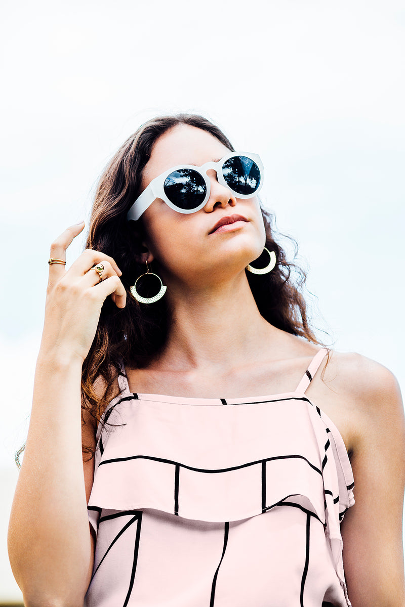 Polka Dot Hoops