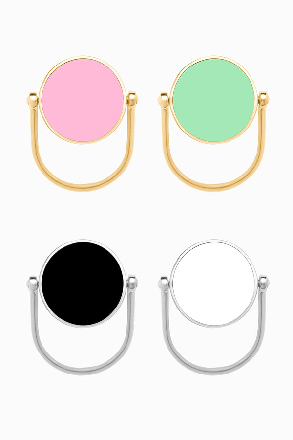 Custom Flip Ring, Double Colour Fun, Choose from 24 Colours</br>PRE-ORDER