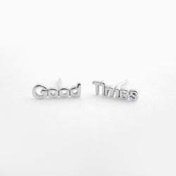 Good Times Studs Sterling Silver by Naomi Murrell