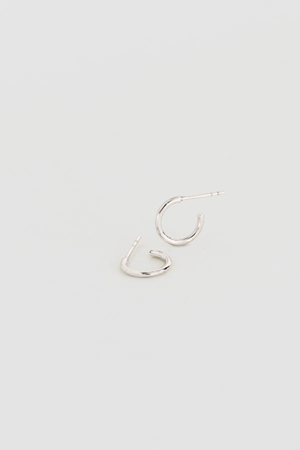 Baby Hoops, Sterling Silver