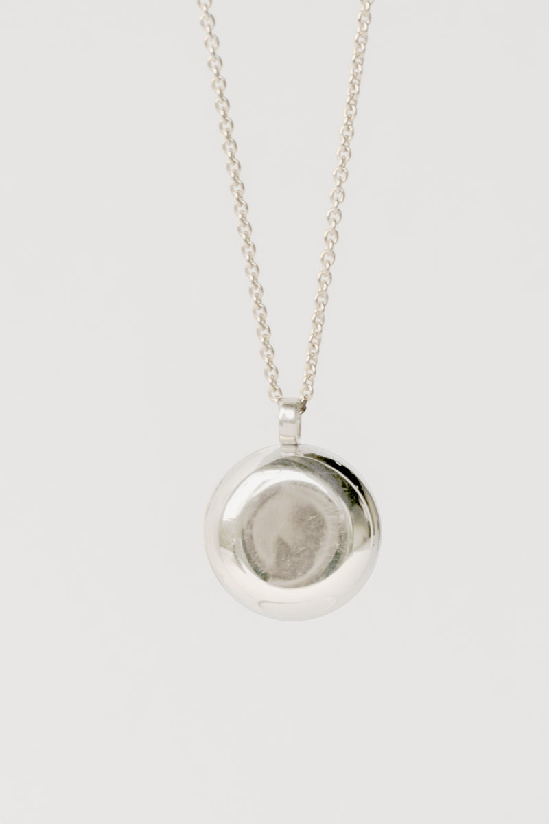 Capsule Locket, Sterling Silver