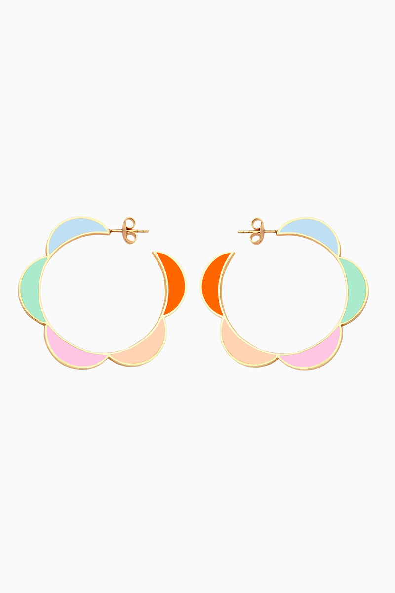 Moonbeam Hoops, Fiesta Colours, Golden Brass