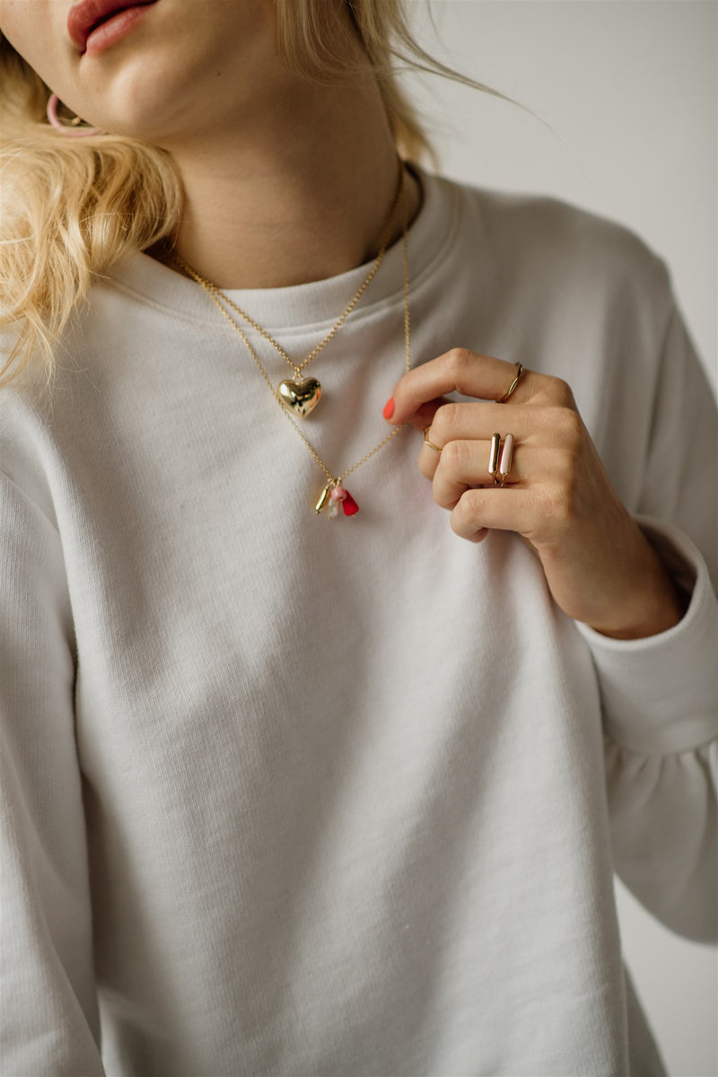 Bonbon Necklace, Strawberry