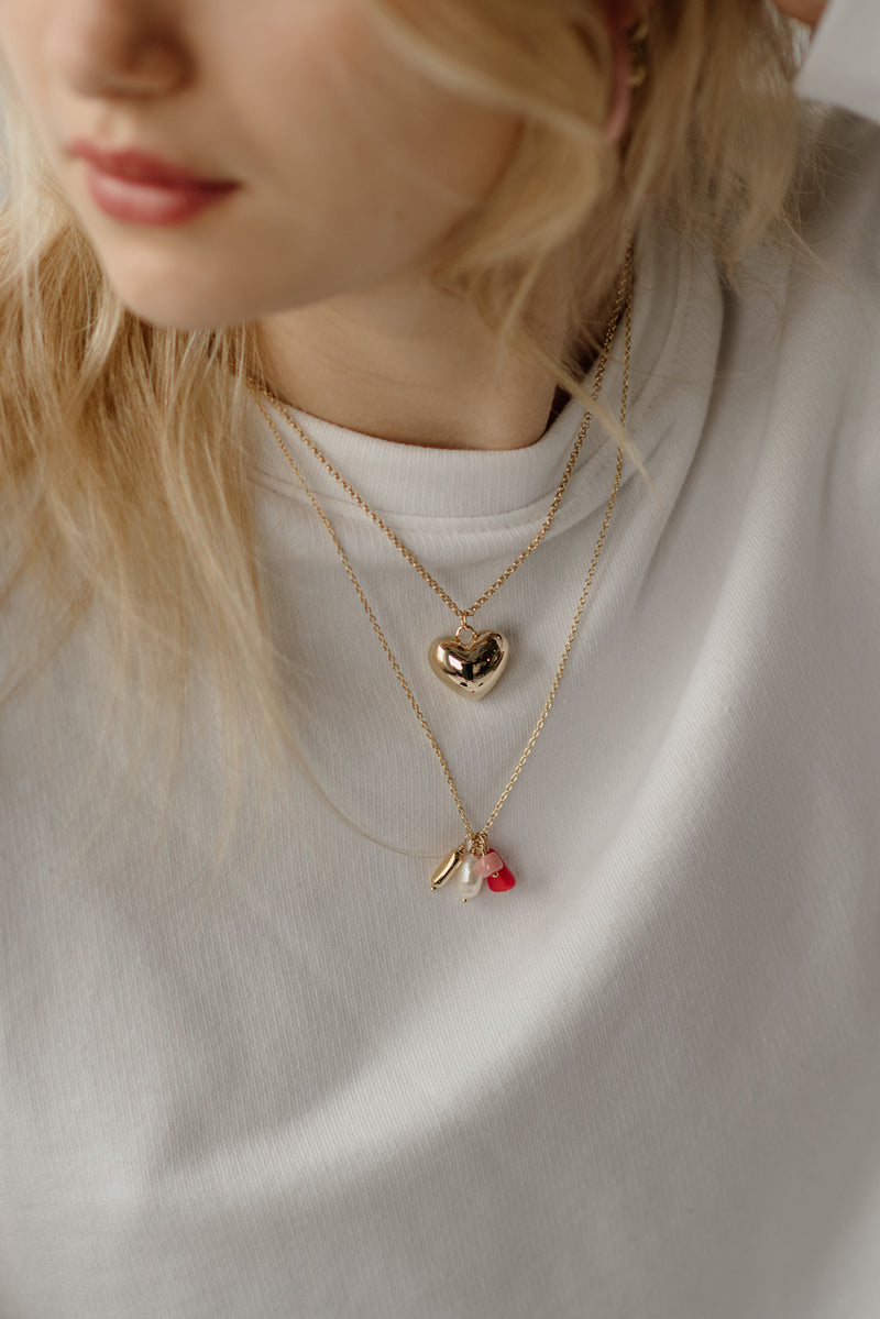 Bonbon Necklace, Strawberry