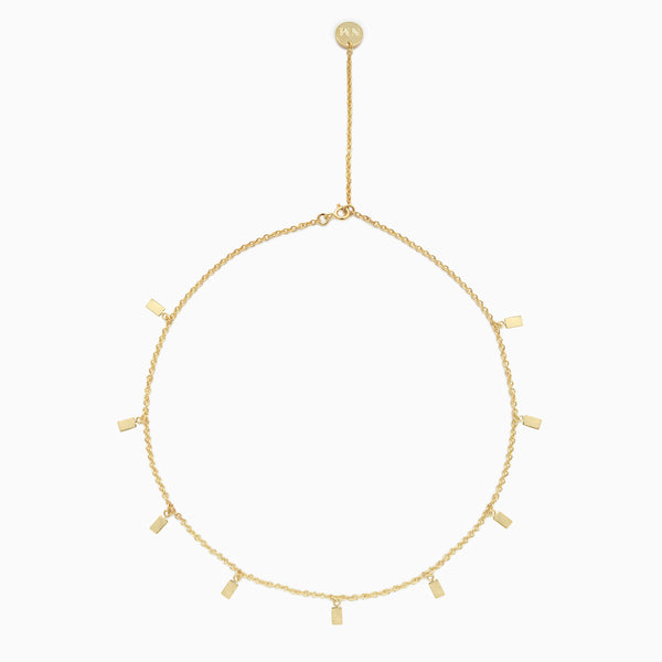 Naomi Murrell Ritual Necklace in Gold Plate