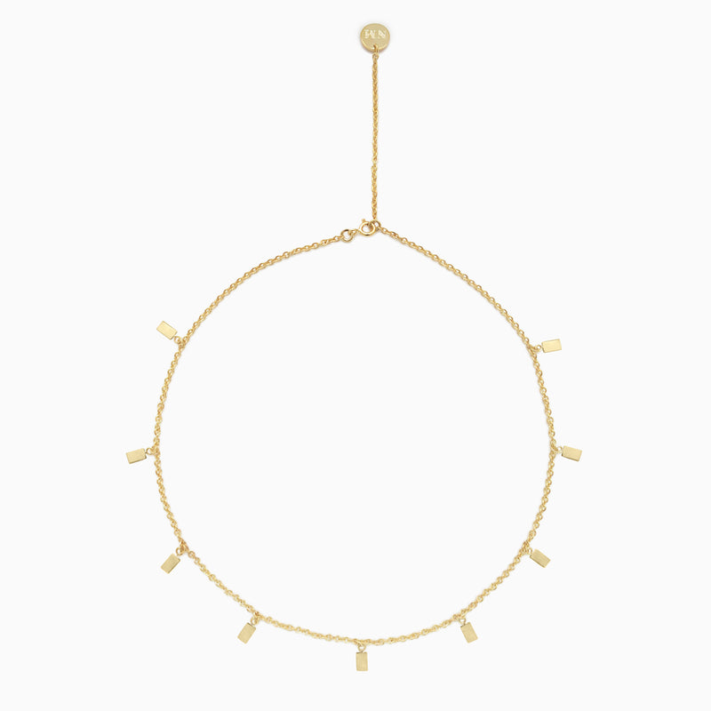 Naomi Murrell Ritual Necklace in Gold Plate