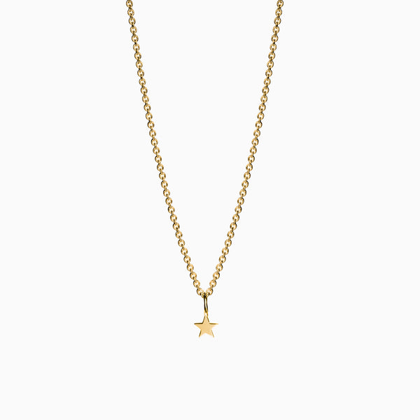 Naomi Murrell Starlight Charm Necklace in Gold Plate