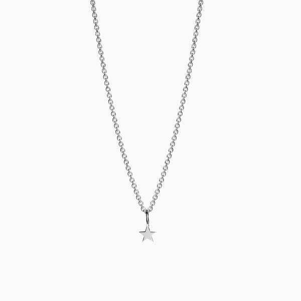Naomi Murrell Starlight Charm Necklace in Silver