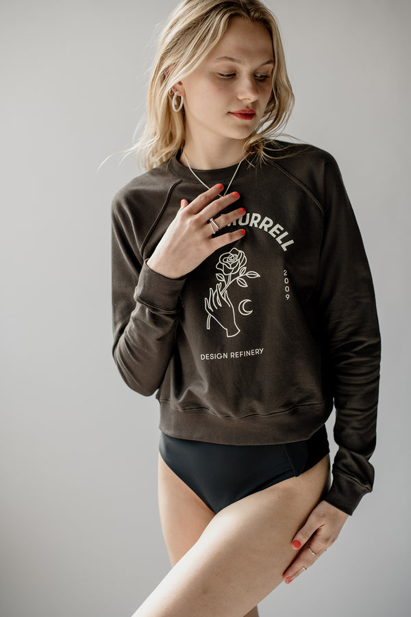 New Romantic Sweat in Organic Terry