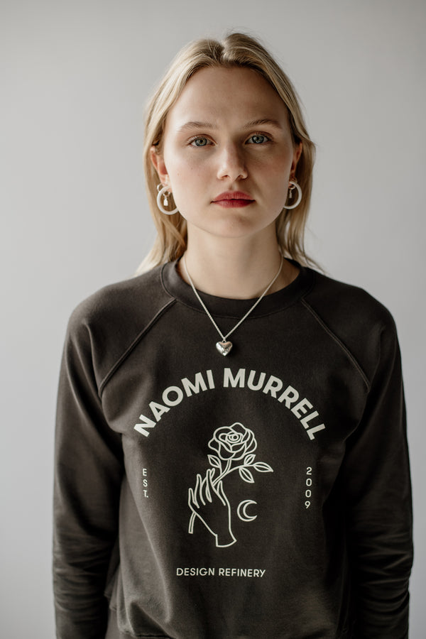 New Romantic Sweat in Organic Terry