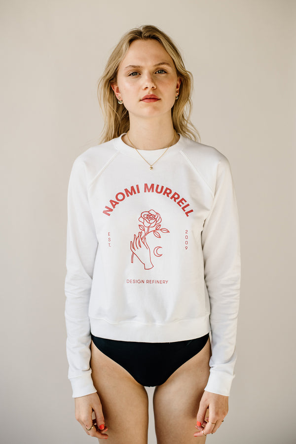 New Romantic Sweat in Organic Terry - LAST ONE! (XS)