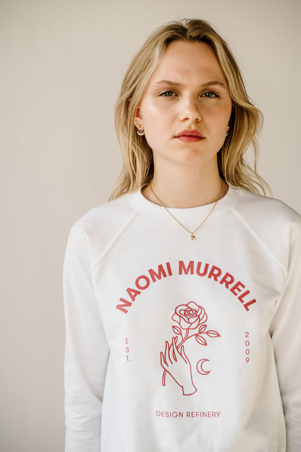 New Romantic Sweat in Organic Terry - LAST ONE! (XS)