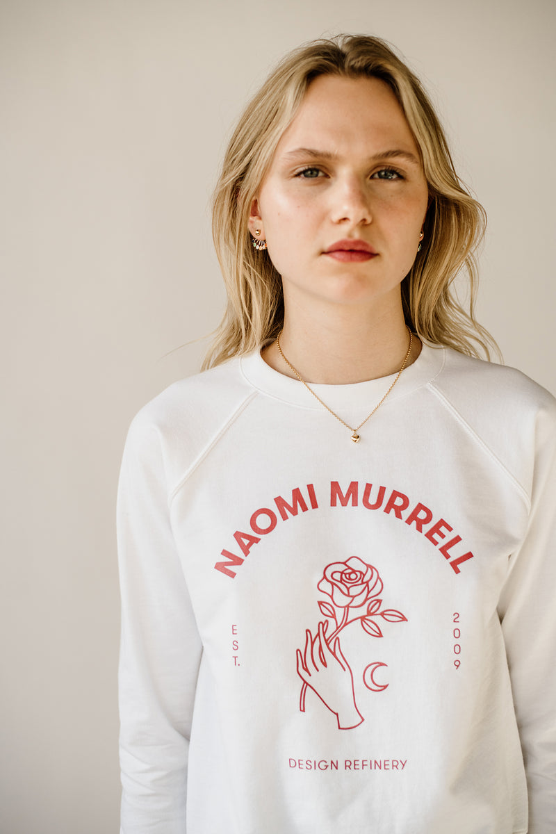 New Romantic Sweat in Organic Terry - LAST ONE! (XS)