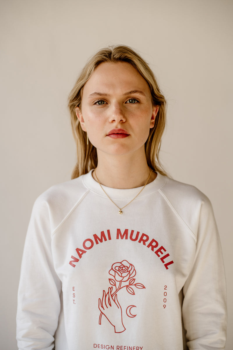 New Romantic Sweat in Organic Terry - LAST ONE! (XS)