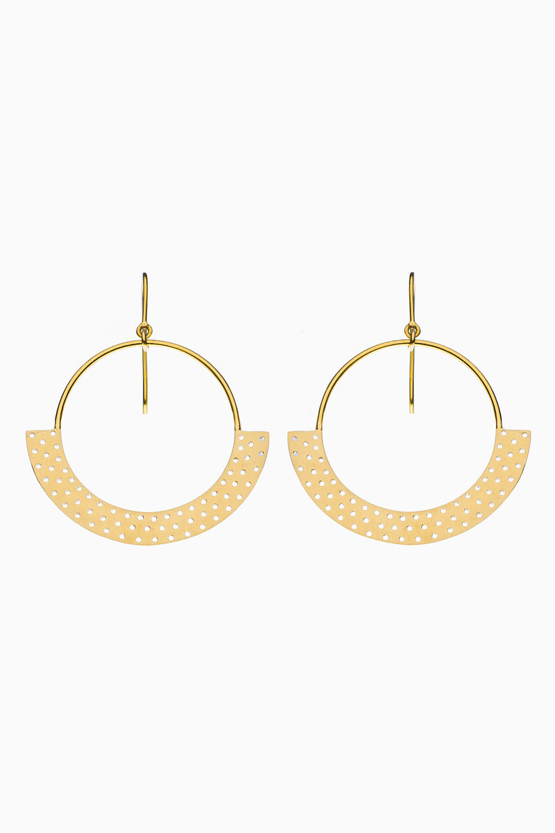 Polka Dot Hoops