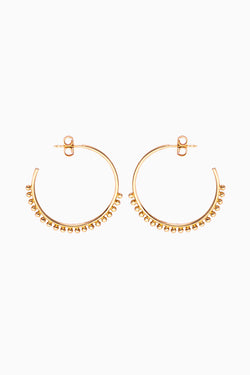 Pom Pom Hoops, Golden Brass