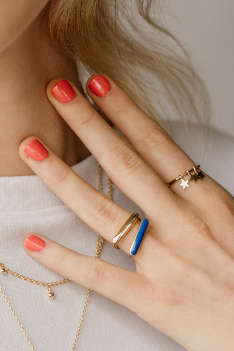 Starlight Ring, Golden Brass