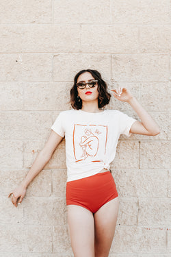 Art School Tee in Organic Cotton