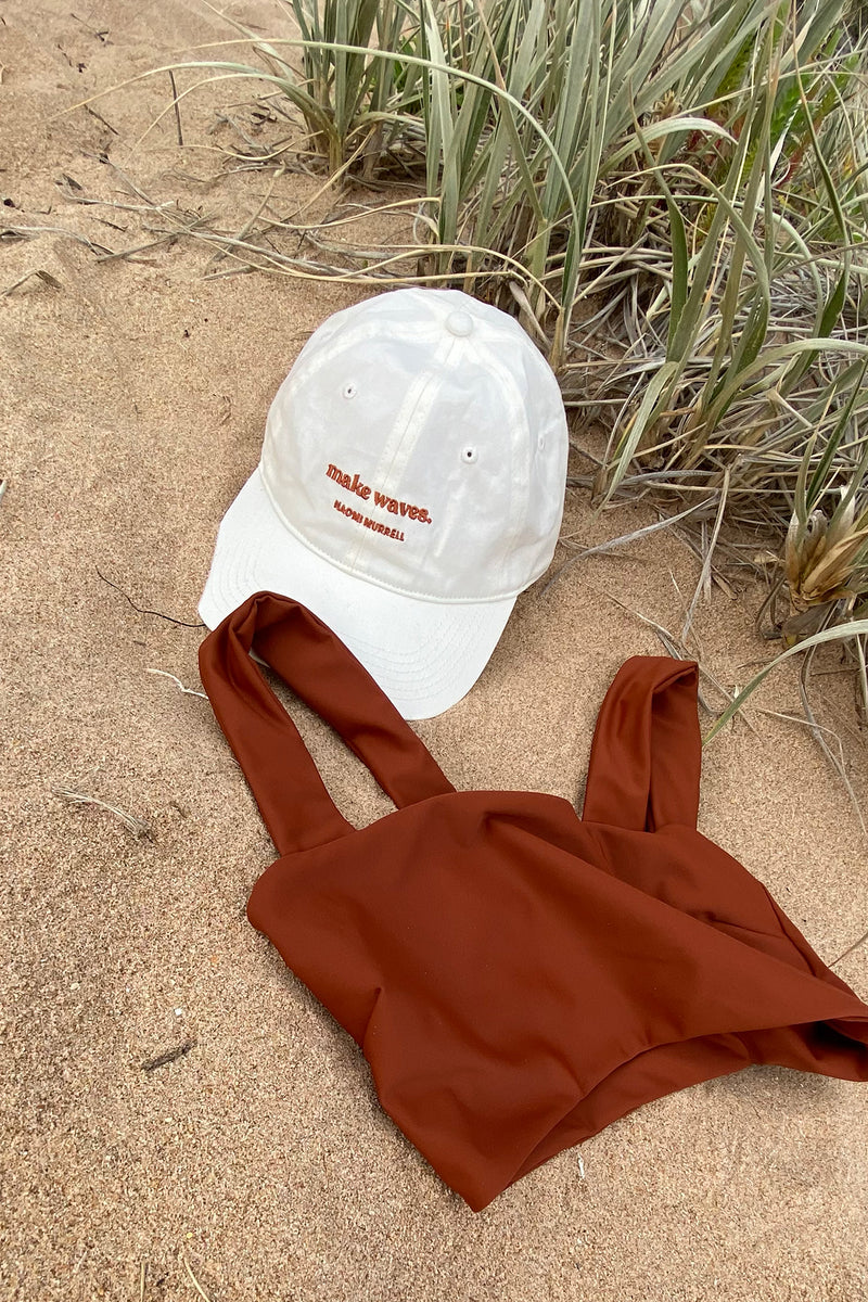 Make Waves Cap, Gingerbread